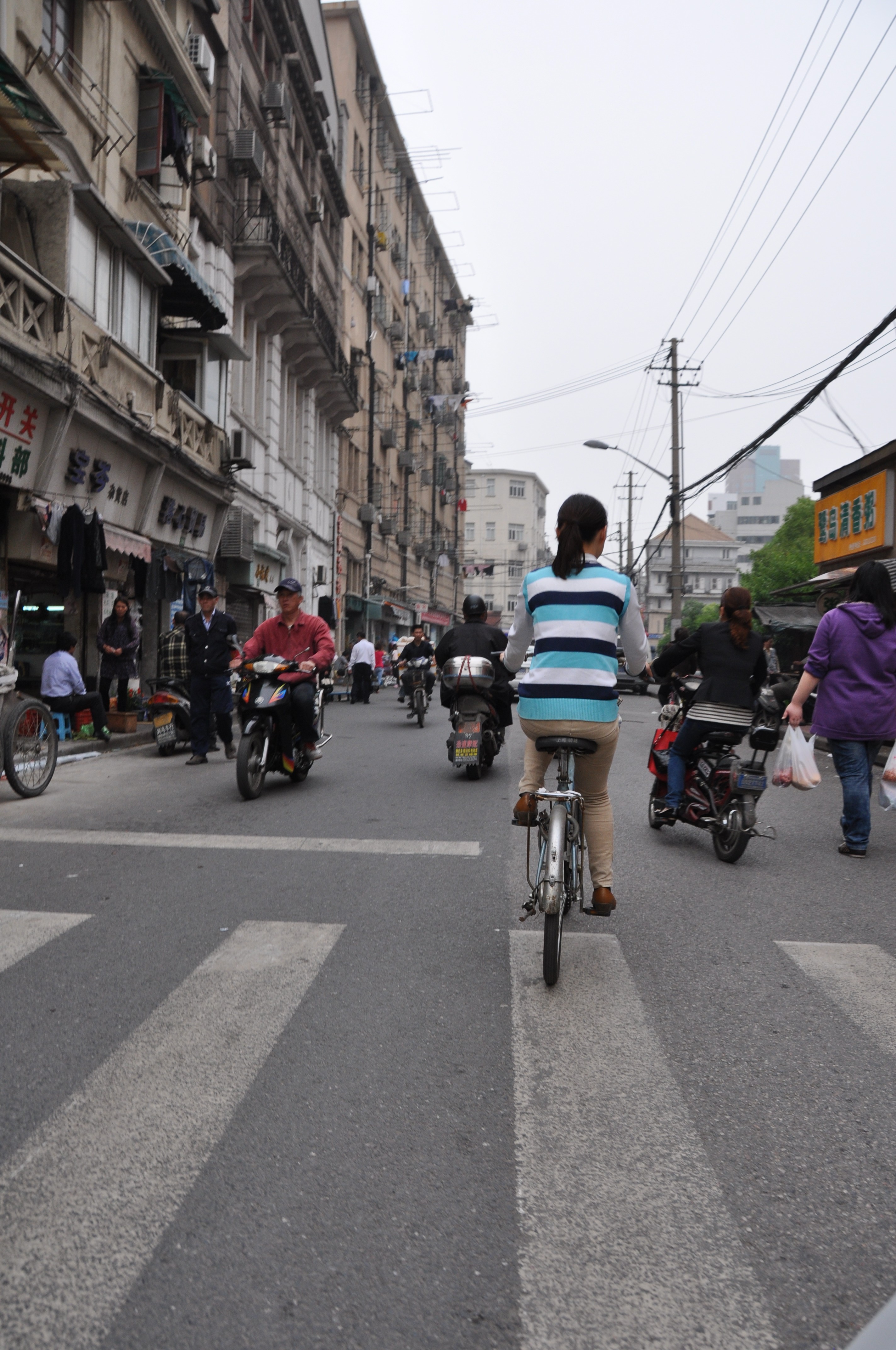 Rollerverkehr Peking